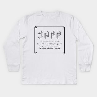 INFP Personality Kids Long Sleeve T-Shirt